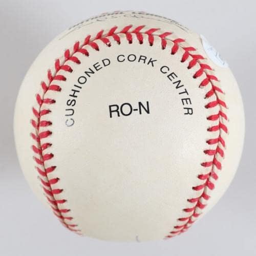 Джон Рокер подписа договор с Baseball Braves – COA JSA - Бейзболни топки с автографи