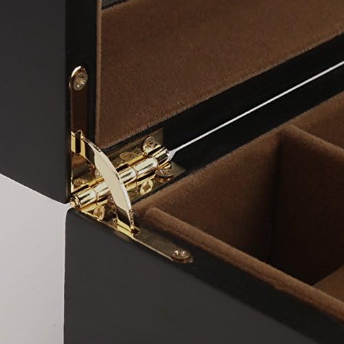 hjgjhv Декоративни Кутии за Бижута Кутия за Съхранение на Дървени Часа, Сортировочная Кутия За Събиране на Гривни, Кутия За Показване на Бижута-A