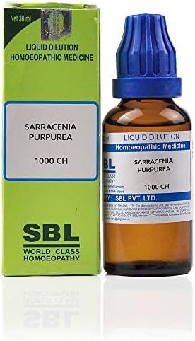 (Опаковка от 10) SBL Гомеоаптическое средство Sarracenia Purpurea Отглеждане на 1000CH (1M) 30 мл