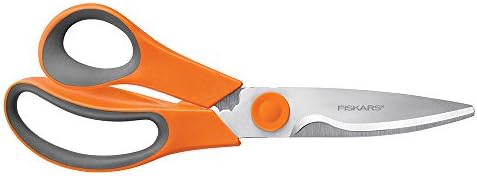 Универсален Кухненски ножици Fiskars (8 Инча), 510041-1001, Оранжево