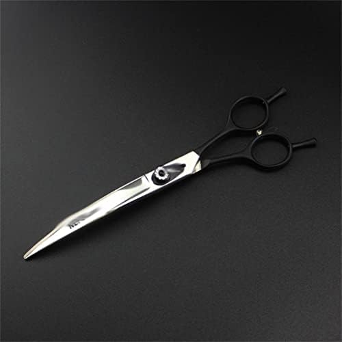FZZDP 7,0 Цолови Черни Ножици За Грижа За домашни любимци С Дръжка Набор от Инструменти За Грижа За Косата