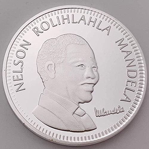 Южна Африка сребърно покритие Възпоменателна монета 10-годишнината на Свобода и Мир Копие Подарък за Него