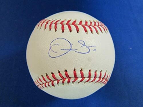 Омир Сантос Подписа Автограф Rawlings OML Baseball В100 - Бейзболни Топки С Автографи