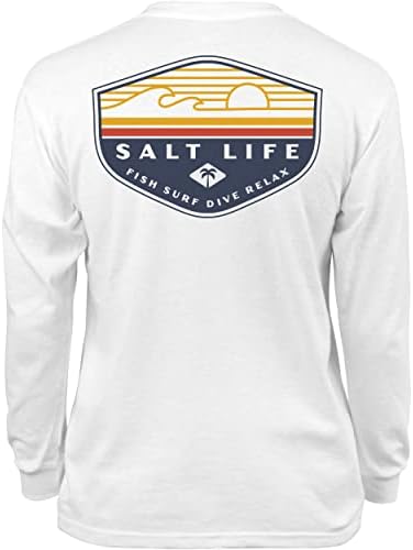 Младежка тениска с дълъг ръкав Salt Life Boys 'The Flash