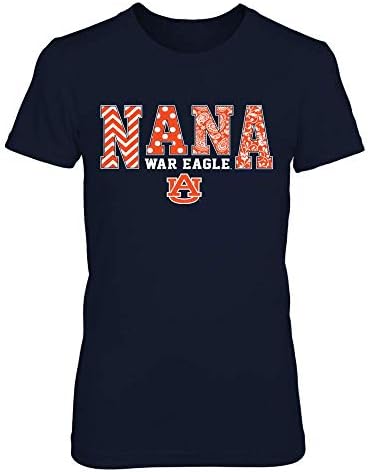 Тениска Auburn Тайгърс с принтом от фен - Nana - С шарени лозунг