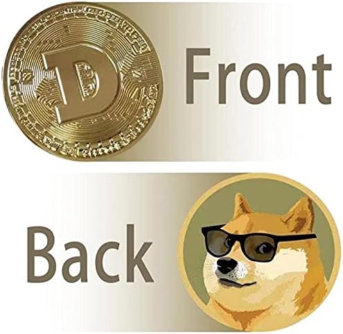 Монета на Повикване Креативна Dogecoin Възпоменателна Монета Златна Монета са подбрани Чудесен Подарък Колекция от Златни Монети на Дожа Айде Художествена Монета Съб