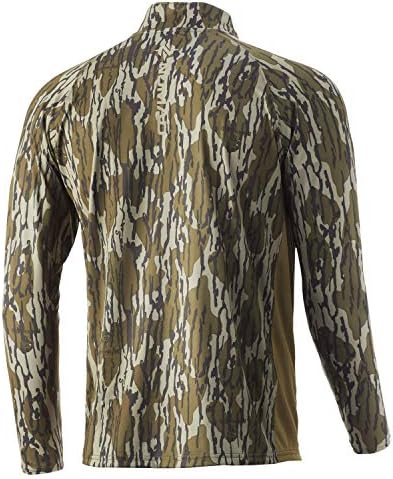 Мъжки Пуловер с цип Nomad Pursuit 1/4 | Ловна Риза със Защита от Слънцето, Низина Мшистого Дъб, Голям