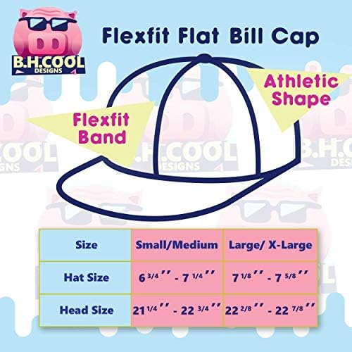 Аз бих Предпочел да Участват в Улични състезания - Структурна Шапка Flexfit 6210 с Плосък Козирка | Модни бейзболна шапка с бродерия