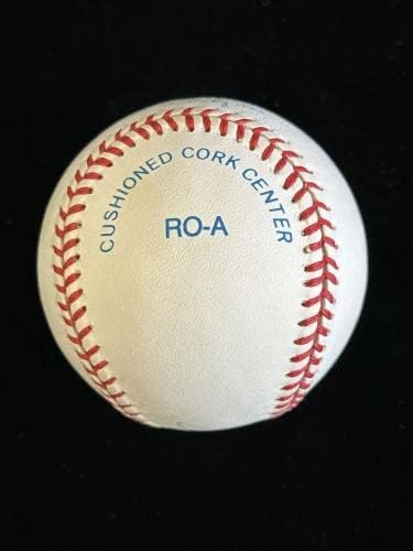 Анди Pettitt, Ню Йорк Янкис, РЕТРО Официален Играта на топка с АВТОГРАФ Ела Будига с голограммой - Бейзболни топки с Автографи