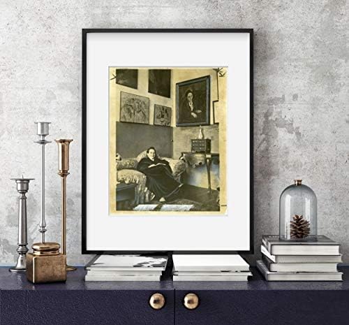 БЕЗКРАЙНИ СНИМКИ Снимка: Гъртруд Стайн | Парижката студио | Пабло Пикасо | 1930 | Исторически възпроизвеждане на снимки