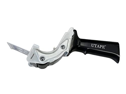 Пистолет-опаковка опаковъчната лента UTAPE за опаковъчната лента с ширина 2 инча (Бял)