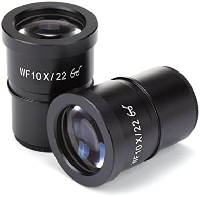 Аксесоари за Комплект микроскоп за Възрастни 2 бр. Окуляры микроскоп WF20X Обектив за стереомикроскопа с широк зрителен 10 мм Обектив за фокусиращ Лабораторни консумативи (Цвят: WF20X MS30.5mm)