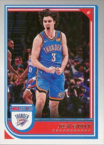 2022-23 Панини Обръчи НБА 203 Джош Гидди Ню Йорк-Търговска картичка баскетбол Оклахома Сити Thunder НБА