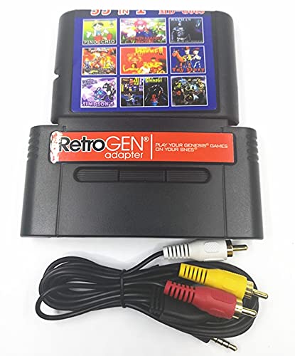 Игри касета Samrad Sega Gensis е включена конзола за SNES с 55 класически игри