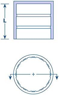 Капачки за тръби - Капачка за тръба За настройка на диаметър на тръбата: 0,315 инча (8 мм) - Черно LDPE MOCAP PC100BK1 (брой 7000)