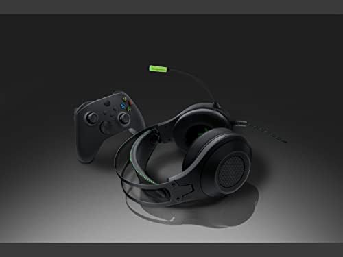 Детска слушалки Bionik Sirex с микрофон за Xbox серия XS: 50 ММ Драйвери, пяна с памет ефект, Превключвател за изключване на звука, Регулируема Глава лъч, Xbox One/ PS5/ Nintendo Switch OLED /PC / Mac