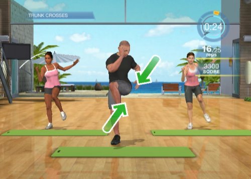 Холивудската тренировка Харли Пащърнак - Nintendo Wii (обновена)