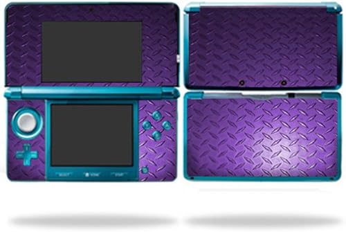 Кожата MightySkins Съвместими с Nintendo 3DS wrap Sticker Skins Лилавата Чиния с диаметър
