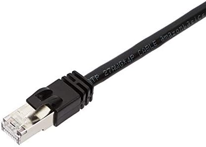 Мрежов кабел Basics RJ45 Cat 7 за високоскоростна връзка към мрежа Gigabit Ethernet, 10 Gbit/s, 600 Mhz - Бял, 3 метра