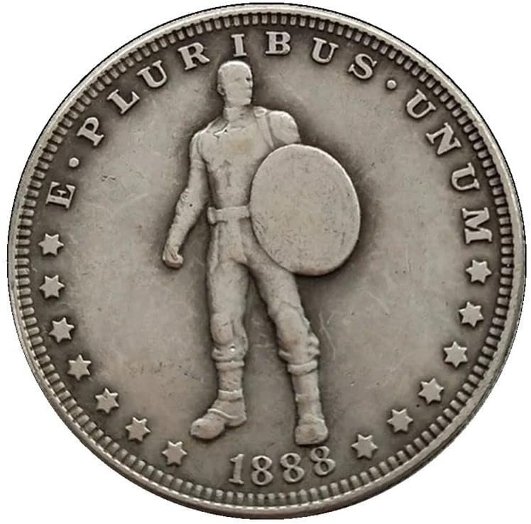 Сребърен Долар Монета Скитник Долар Морган САЩ Чуждестранна Копие на Възпоменателни монети 06
