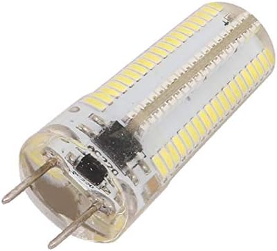 X-DREE 200-240 v Led лампа с регулируема яркост Epistar 152SMD-3014 LED G8 бял цвят (200-240 v led лампа Lámpara de bombilla с регулируема яркост Epistar 152SMD-3014 LED G8 BLANC-O
