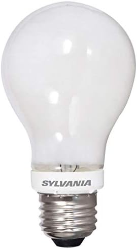 LEDVANCE 40228, Мек Бял Еквивалент на Sylvania с мощност 40 W, led A19, С регулируема яркост, с Energy Star, Цвят 2700K, Направено в САЩ с използването на американски и световни части, 1 опаковка