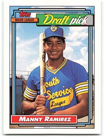 1992 Topps 156 Мани Рамирес Ню Йорк-Нов MT RC в бейзбола Кливланд Индианс