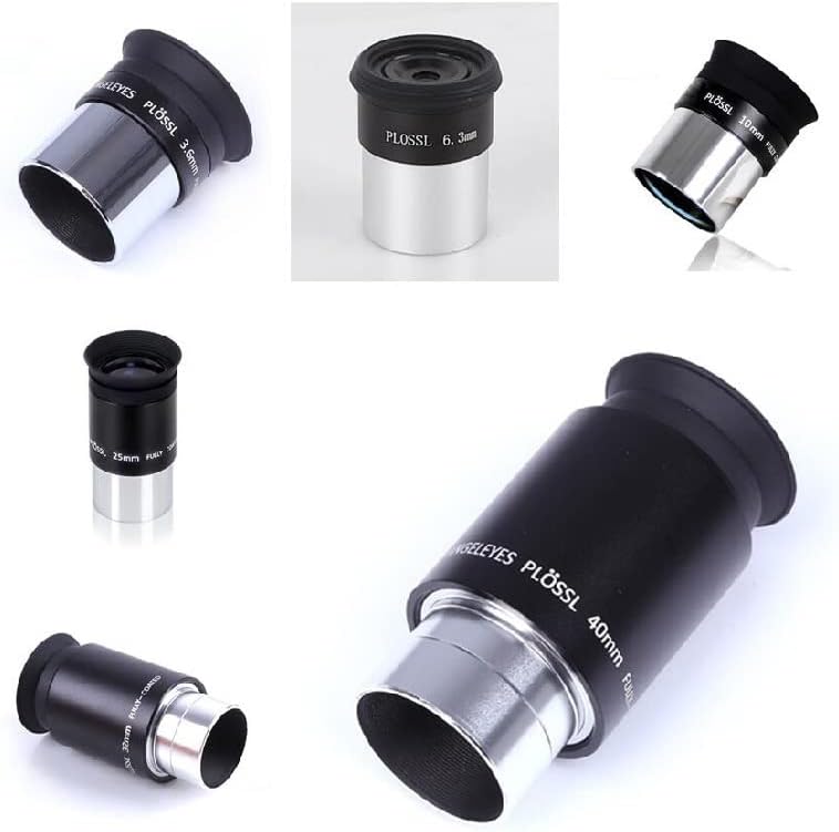 Аксесоари за микроскоп 1,25 инча 31,7 мм 3,6 mm 6,3 mm 10 mm 25 mm 32 mm 40 mm Оптично стъкло с фокусно разстояние Висок окуляр Лабораторни консумативи (Цвят: PL25mm)
