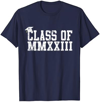 Клас 2023 MMXXIII Бала Дух Реколта Тениска за Ученици 2023