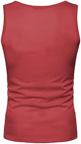 Bmisegm Летни Тениски Оверсайз За Мъже, Мъжки Мода Пролет-Лято Ежедневни Спортни Блузи без ръкав, с кръгло деколте за жени с