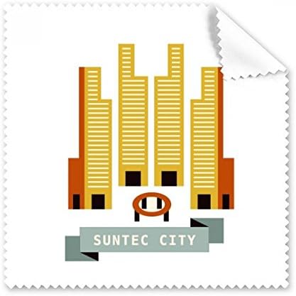 Сингапур Атракция Suntec City Кърпа За Почистване на Стъкло на Екрана на Телефона 5шт