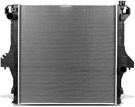Алуминиев радиатор за охлаждане на DNA Автомобилизъм OEM-RA-2711 OE Style, съвместим с 03-09 Dodge Ram 2500 3500 5,9 6,7, 27 W X 29-7/16H X 1-9/16D 2 Входа / 2 излизане