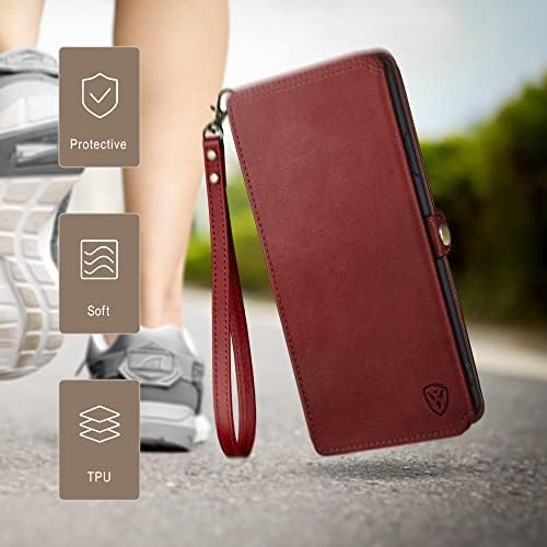 XcaseBar за Samsung Galaxy а a53 5G Чанта-портфейл с 【RFID заключване】 Титуляр за кредитни карти, Флип-за награда-книга Калъф за телефон от изкуствена кожа, устойчив на удари калъф за жени и мъже, за SamsungA53 калъф