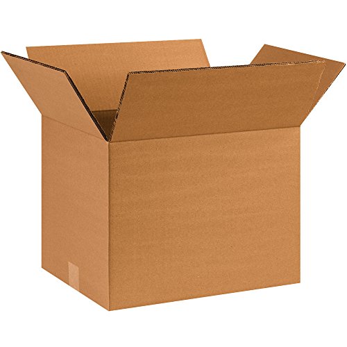 BOX USA 15 Опаковки Сверхпрочных Кашони от велпапе с двойни стени, 16 L x 10 W x 10 H, Изработка, Доставка, Опаковане и преместване