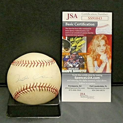 Робинсън Кано Подписа Игра, в която са използвани официални бейзболни топки на MLB с автограф от JSA COA