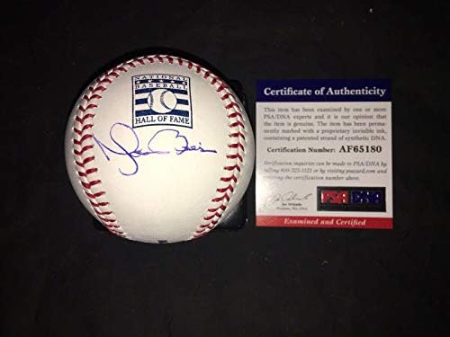 Мариано Ривера е подписал в Официалния списък на Залата на Славата Бейзбол Ню Йорк Янкис 2019 PSA - Бейзболни топки с Автографи