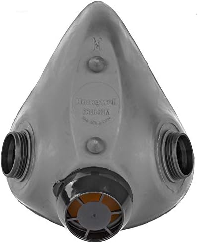 Полумаска North by Honeywell Medium Черна от еластомер / силикон За лице от серия 5500