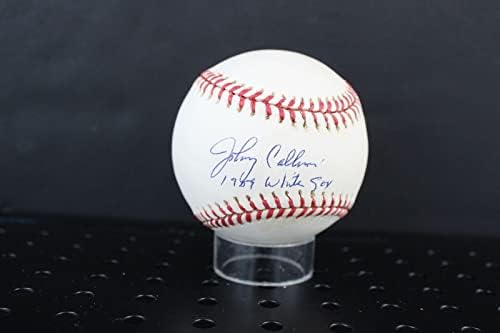 Автограф на Джони Каллисона (Уайт Сокс от 1959 г.) в бейзбола Auto PSA/DNA AL88464 - Бейзболни топки с автографи