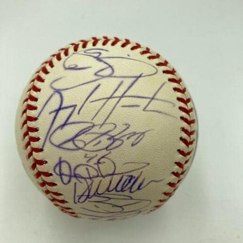 2000 Екипът на New York Метс NL Champs Подписа договор с JSA COA World Series Baseball - Бейзболни топки с автографи