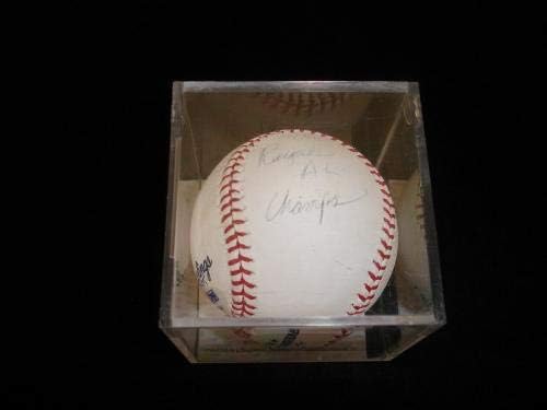 Расте Торес 1980 Рояли AL Champs Подписа Официални Бейзболни топки ML Selig Baseball PSA с ДНК -Автограф