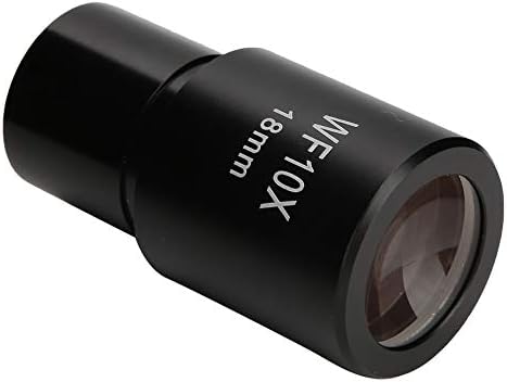 WF10X/18 мм Биологичен микроскоп широкоъгълен окуляр оптичен обектив с мащаб